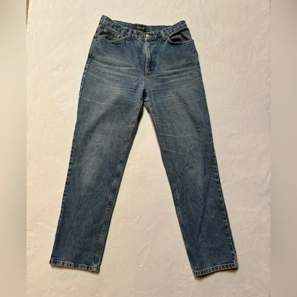 Vintage Ralph Lauren Dark Blue Bootcut Jeans - Picture 3 of 8